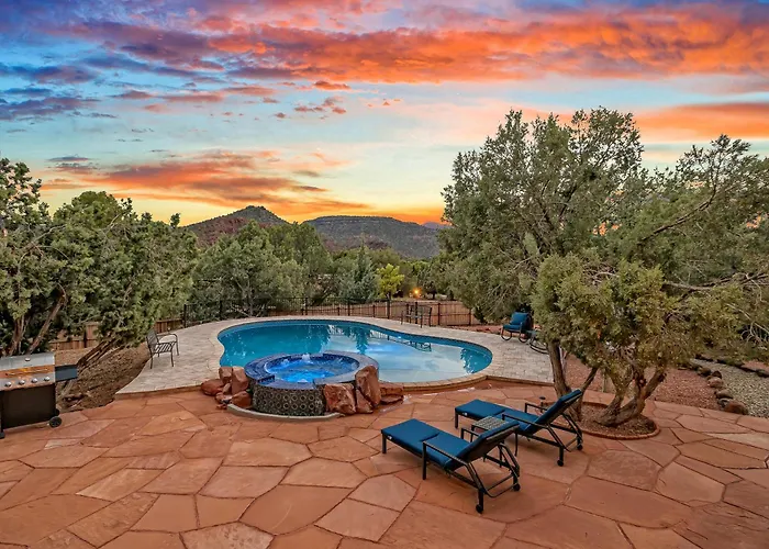 Holiday home Sedona's Paradise Found, Saltwater Pool And Hot Tub, Private Oasis! Sedona