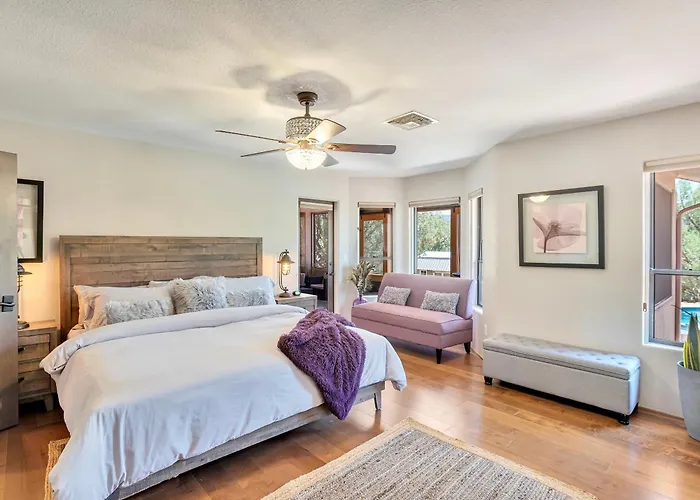 Sedona's Paradise Found, Saltwater Pool And Hot Tub, Private Oasis! Holiday home Sedona